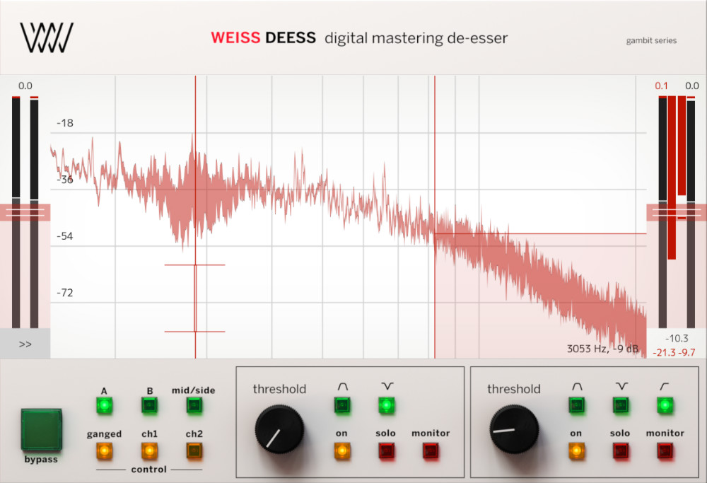Softube Weiss Deess interface