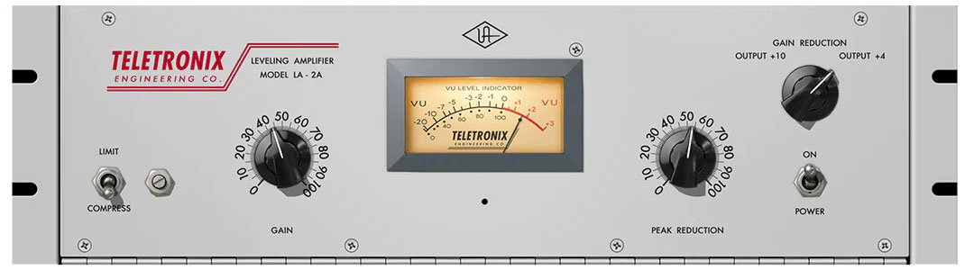 Universal Audio Teletronix LA-2A Tube Compressor interface