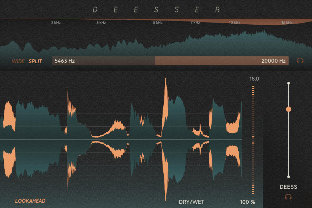 Softube Deesser interface