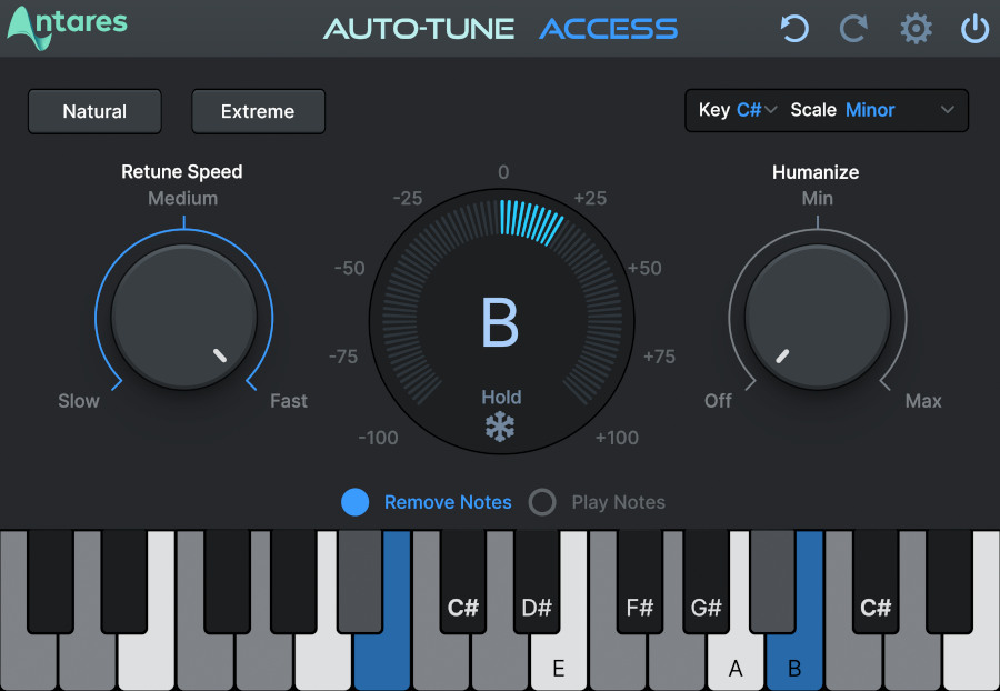Antares AutoKey Access 10 interface