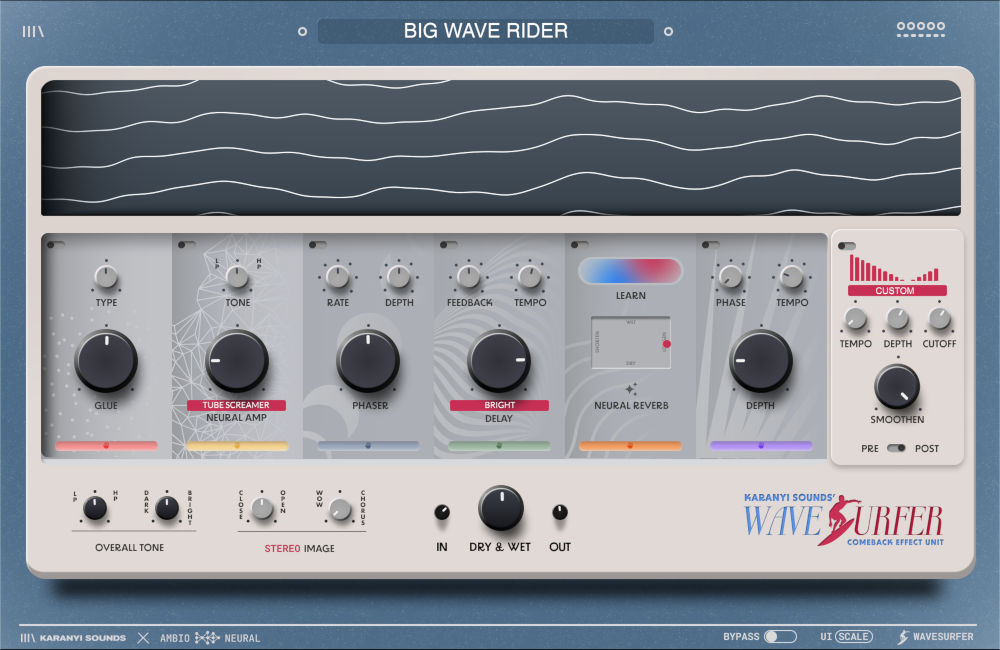 Karanyi Sounds Wavesurfer interface
