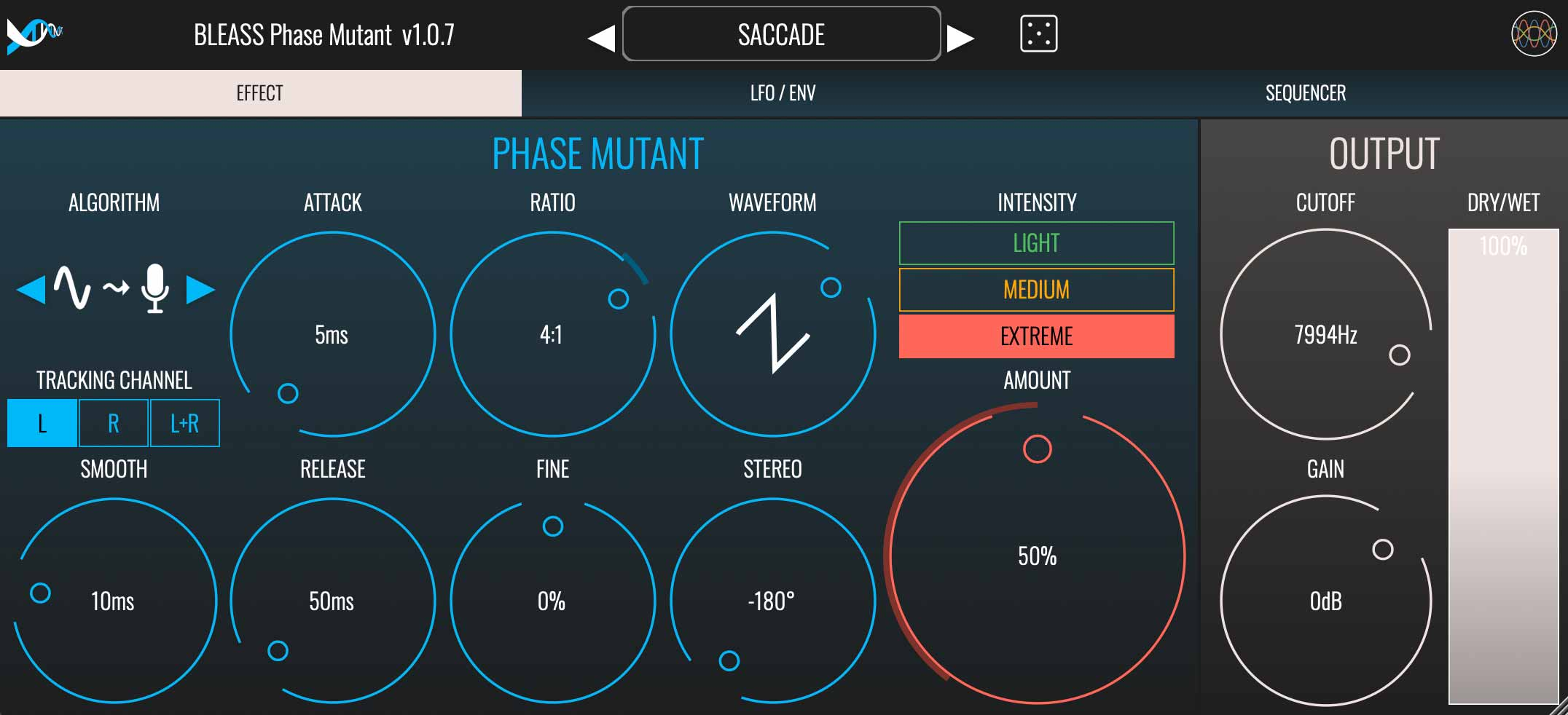 BLEASS Phase Mutant interface