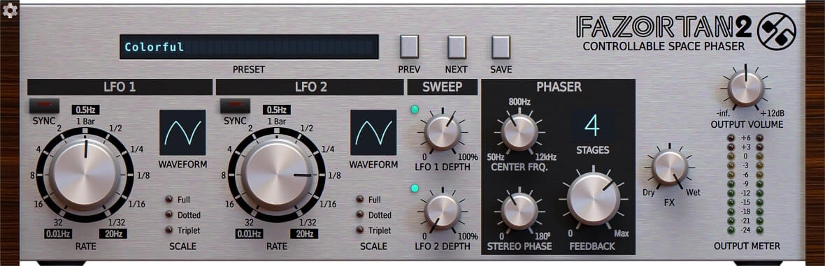D16 Group Fazortan 2 interface