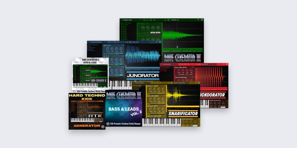 Audio Blast Audio Blast Hard Techno Bundle interface