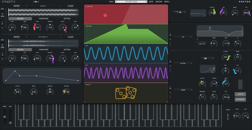 Krotos Audio Concept 2 interface