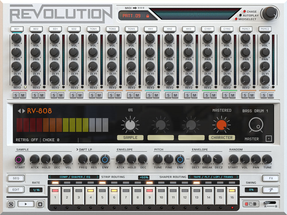 Wave Alchemy Revolution interface