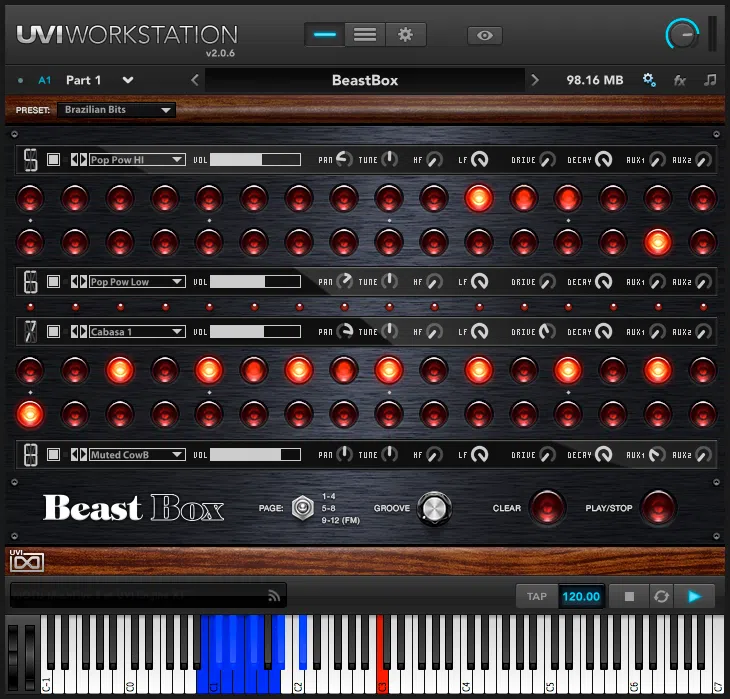 UVI The Beast interface