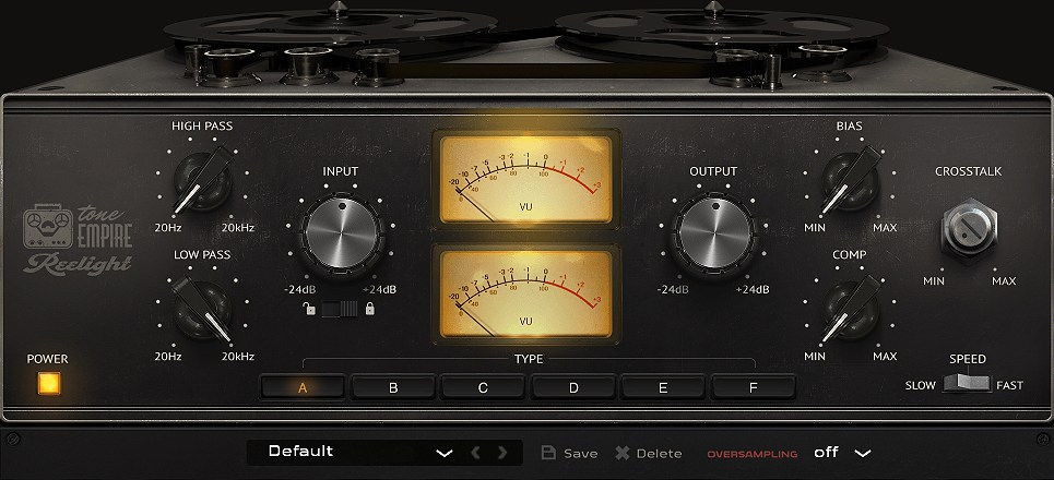 Tone Empire Reelight PRO interface