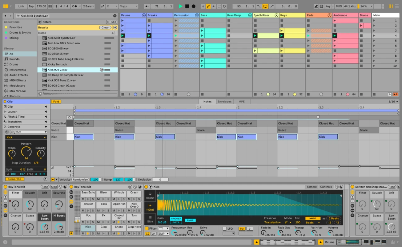 Ableton Live 12 Suite interface