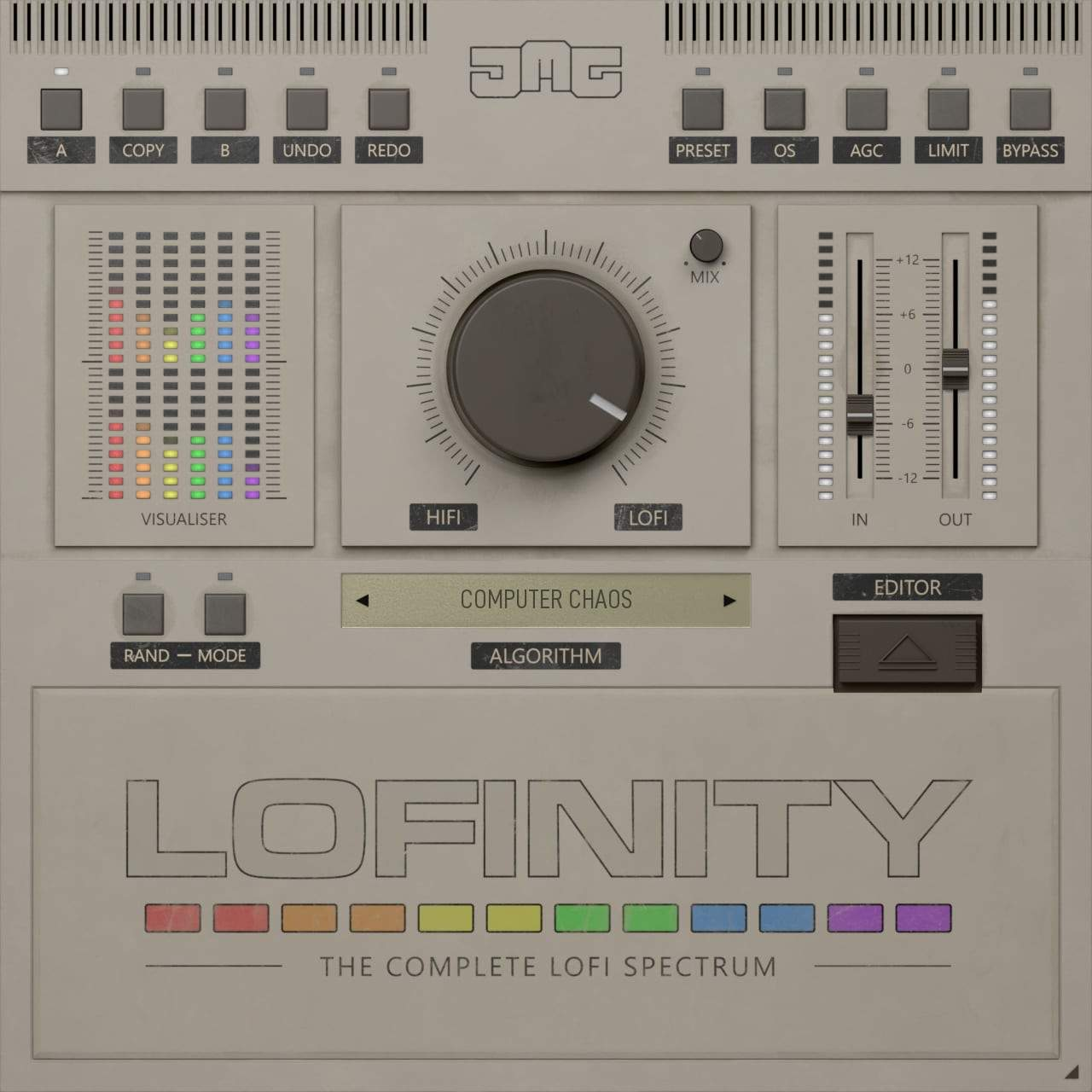 United Plugins Lofinity interface
