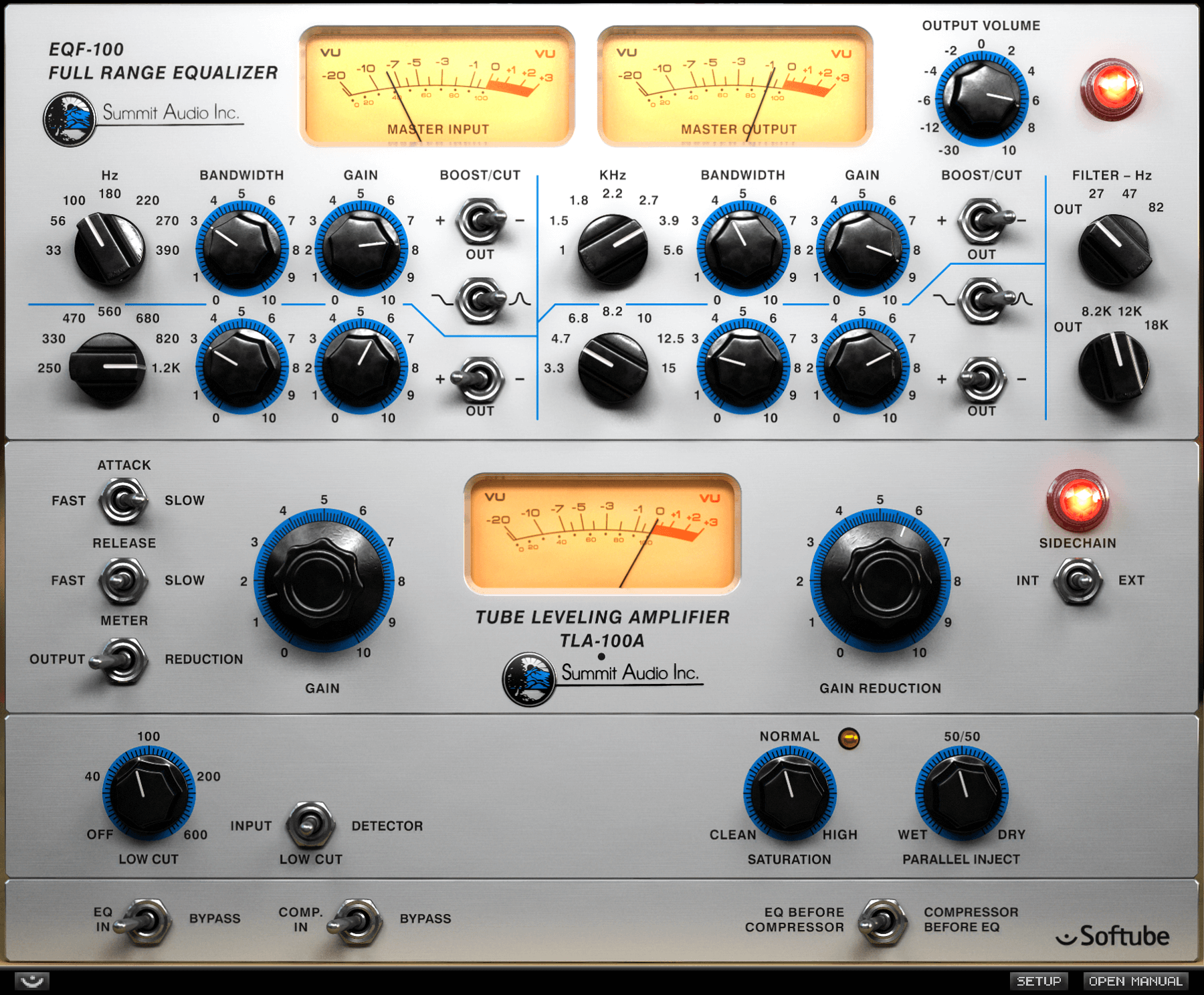 Softube Summit Audio Grand Channel interface