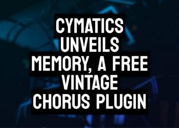 Cymatics has released Memory, a free vintage chorus plugin for Mac & Win.